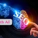 مهم‌ترین بخش سئوی تصویر برای موتورهای جستجو و کاربران نابینا: داشبورد سئو با هوش مصنوعی که نمودارهای Core Web Vitals، نقشه حرارتی خزیدن ربات‌ها و آنالیز خودکار خطاهای ایندکس را نمایش می‌دهد.