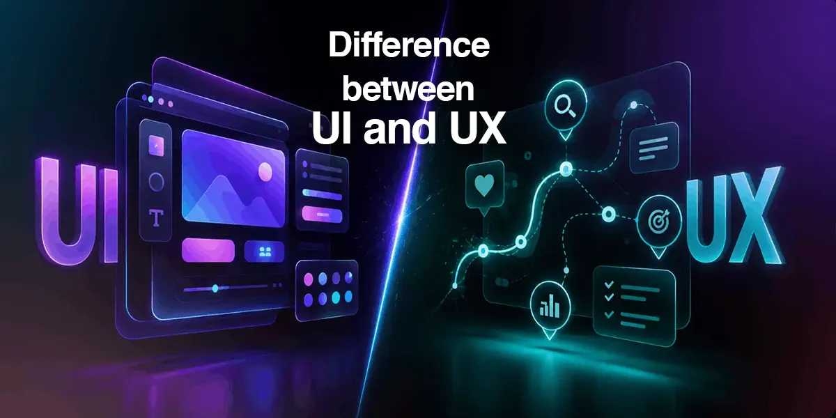 تفاوت UI و UX در چیست؟ مقایسه کامل دو شغل پردرآمد و مسیر یادگیری