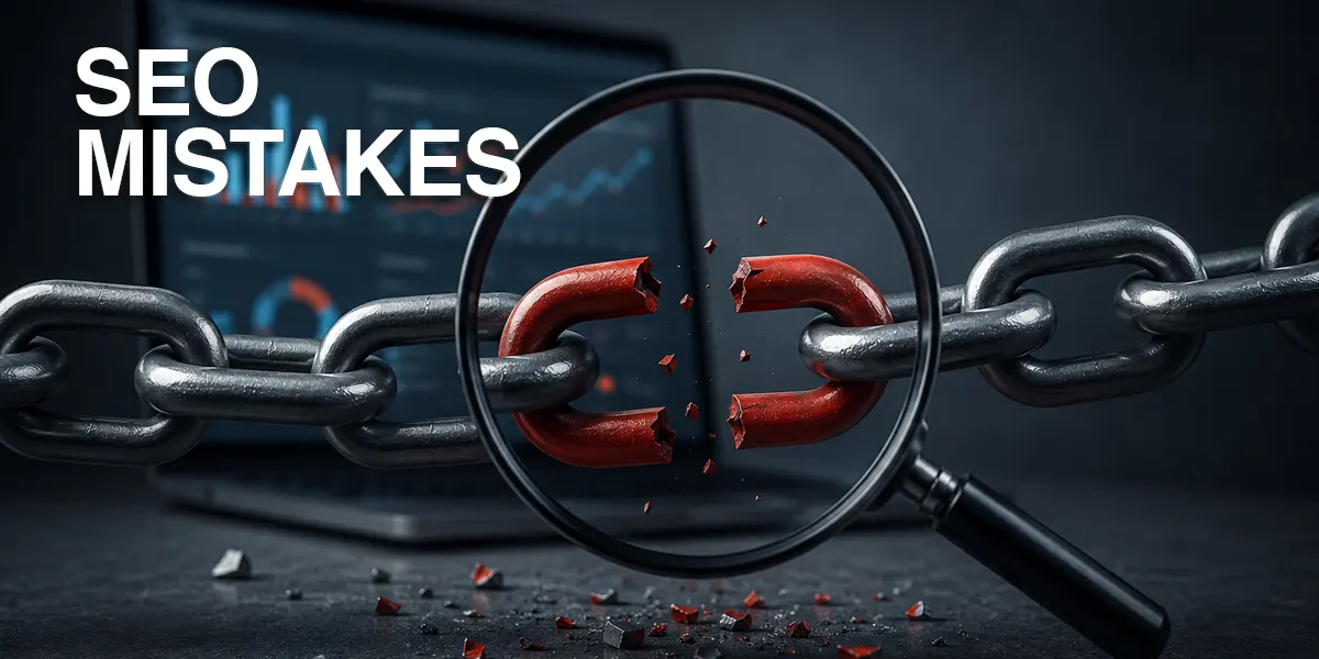 اشتباهات سئو -این۷ اشتباه مرگبار ترافیک سایت را به صفر میرساند